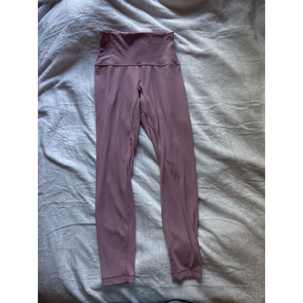 TNA Aritzia Golden Pink High Rise Leggings